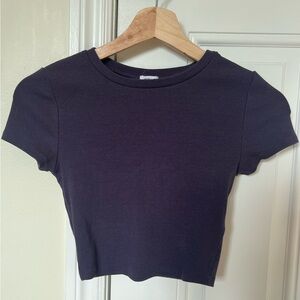 Purple garage stormi top